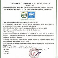 Giấy chứng nhận ISO